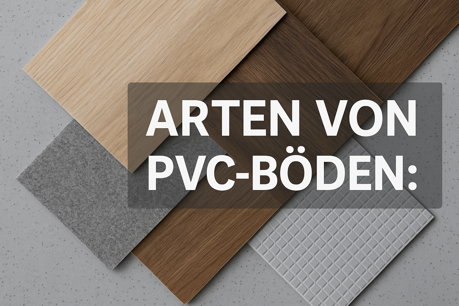 Arten von PVC-Böden: