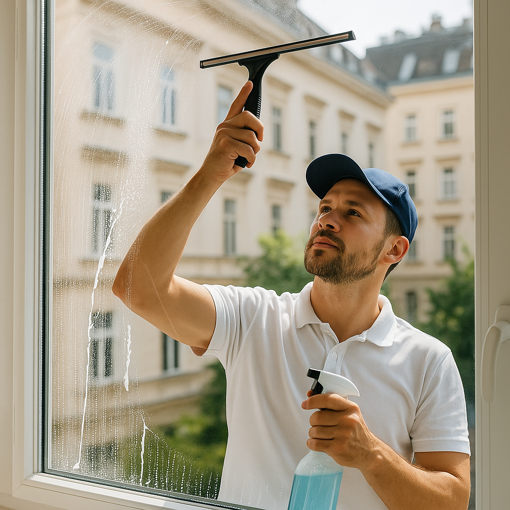 1. Klassische Fensterreinigung