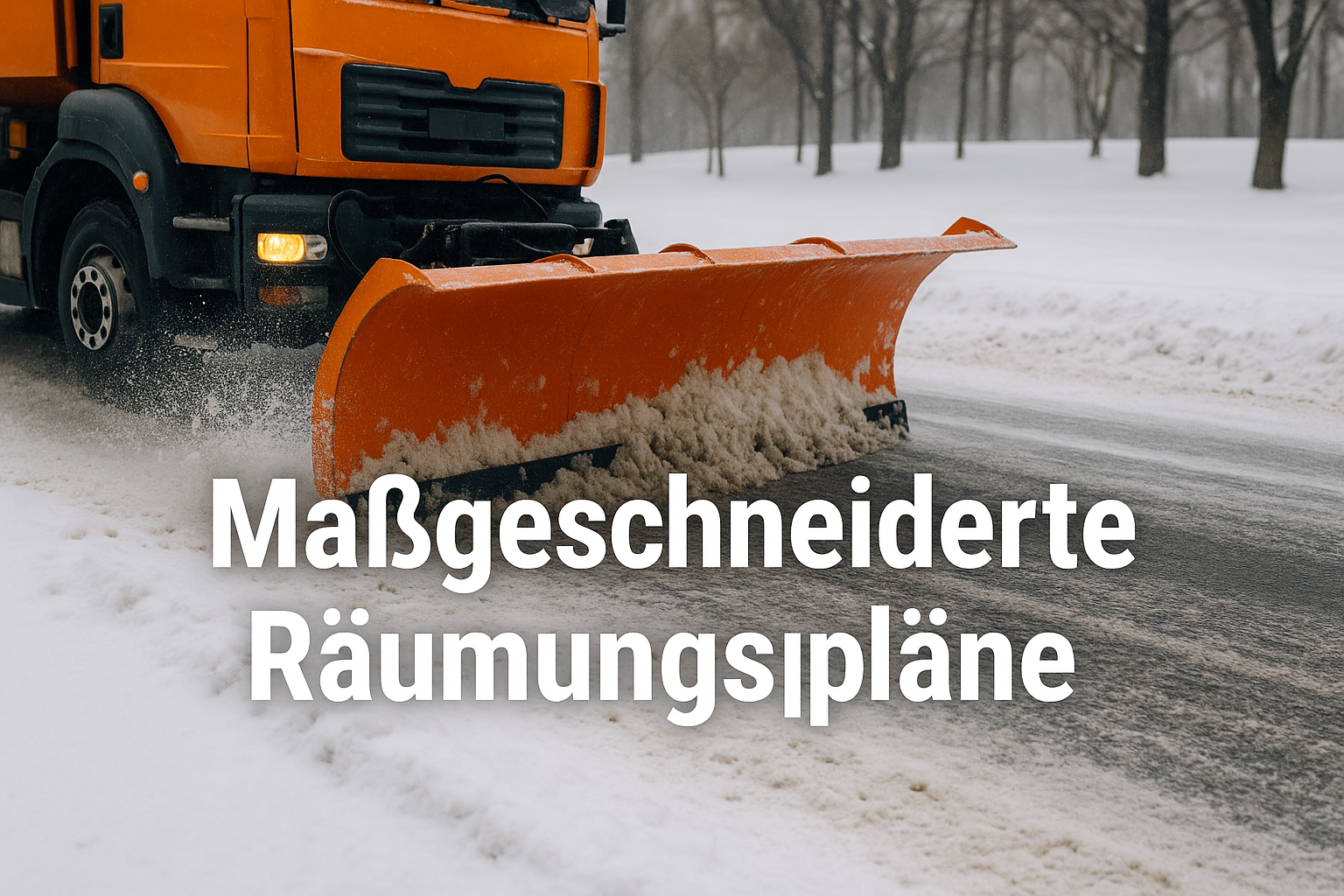 Maßgeschneiderte Räumungspläne