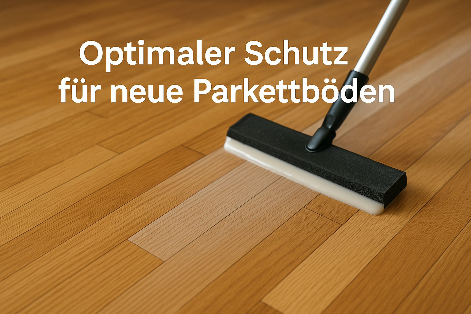 Optimaler Schutz für neue Parkettböden