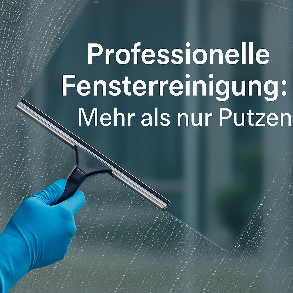 Professionelle Fensterreinigung: Mehr als nur Putzen