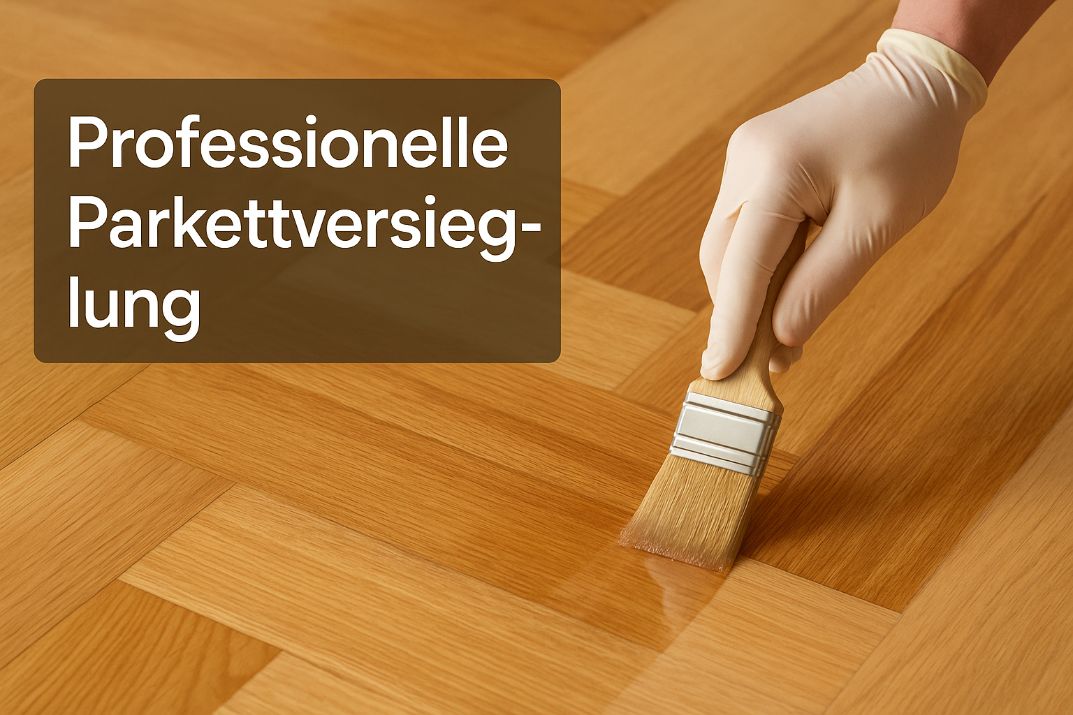 Professionelle Parkettversiegelung