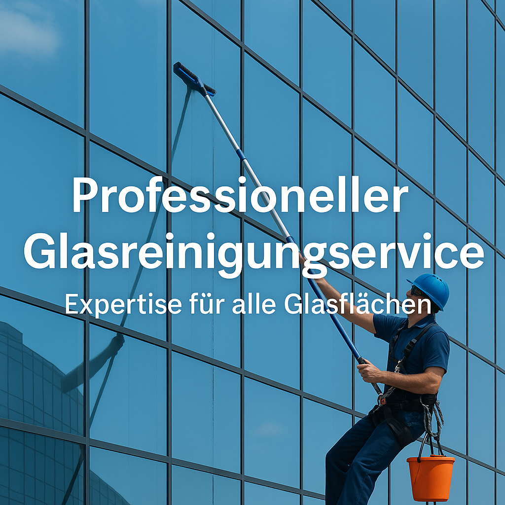 Professioneller Glasreinigungsservice: Expertise für alle Glasflächen