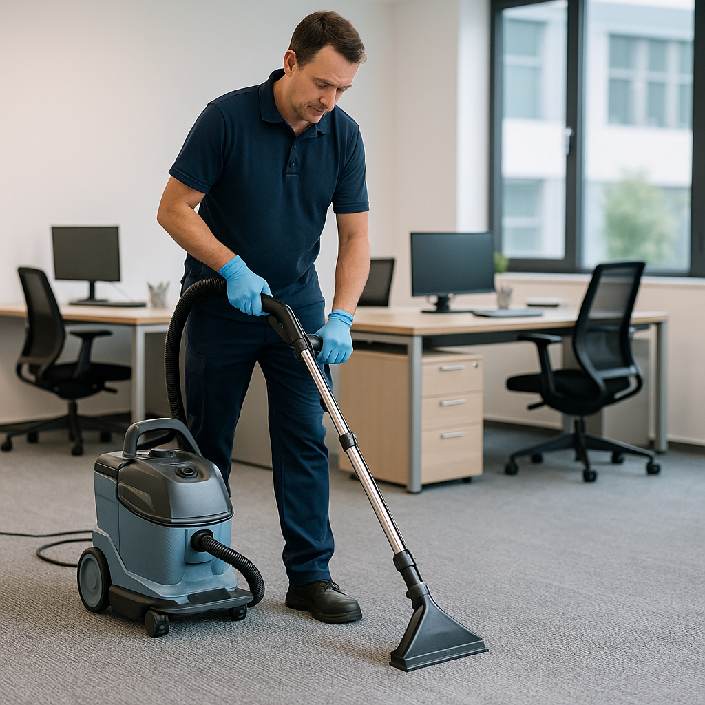 Teppichreinigung für Büro- und Verwaltungsgebäude
