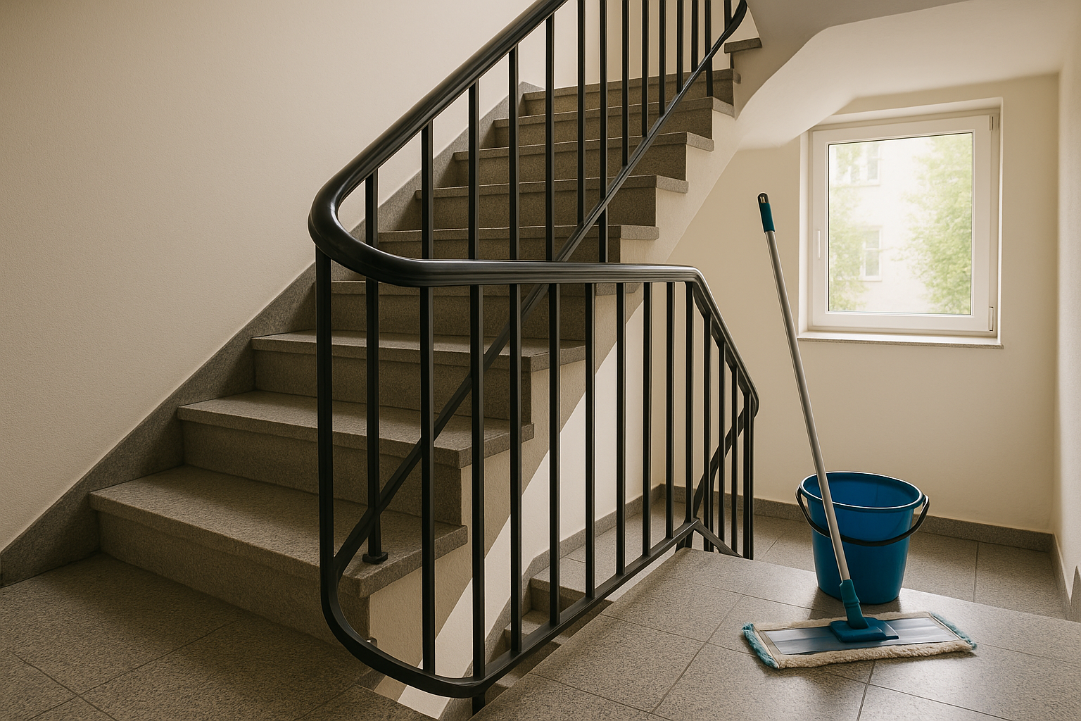 1. **Was ist Treppenhausreinigung und warum ist sie wichtig?